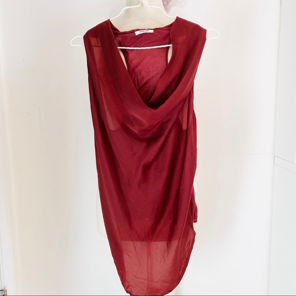 Helmut Lang 100% silk top Y2K NWOT - Picture 2 of 6